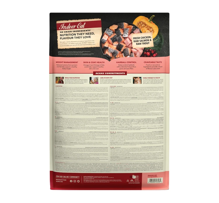 Acana Highest Protein Indoor Cat 1.8kg 4 Acana Highest Protein Indoor Cat 1.8kg - Image 2