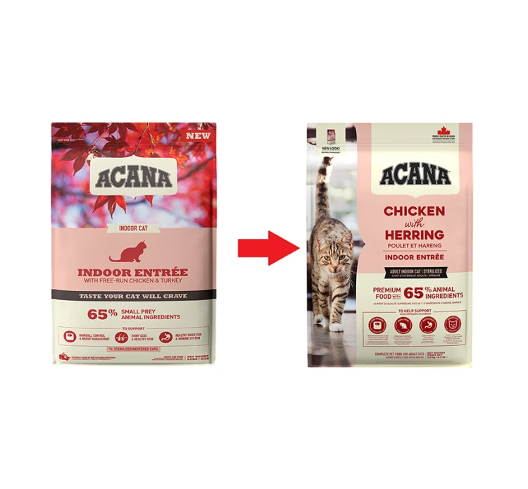 Acana Indoor Entrée Adult Sterilised 1.8kg 4 Acana Indoor Entrée Adult Sterilised 1.8kg - Image 2