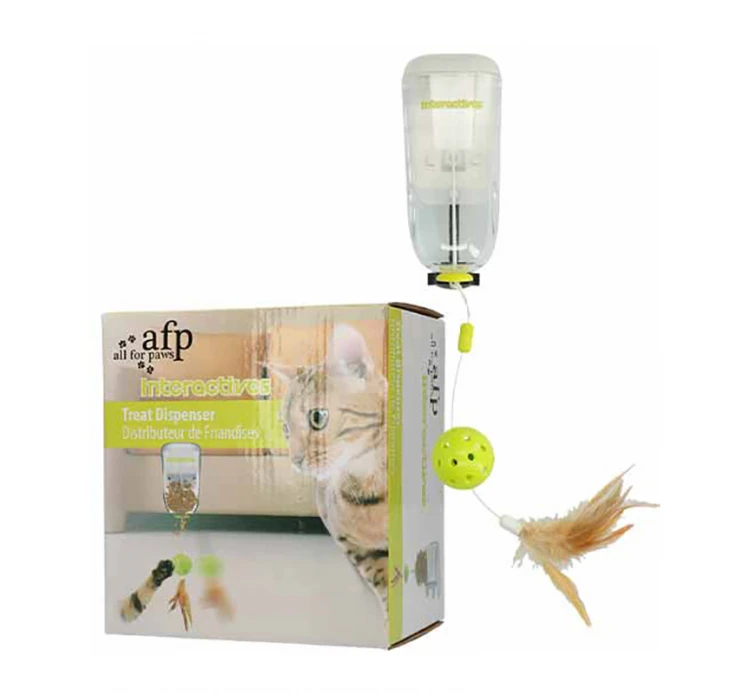 AFP Εκπαιδευτικό Παιχνίδι Γάτας Interactive Treat Dispenser 6.8x9.5x14.4cm 4 AFP Εκπαιδευτικό Παιχνίδι Γάτας Interactive Treat Dispenser 6.8x9.5x14.4cm - Image 2