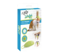 AFP Γωνία Περιποίησης 2 In 1 Groomer 20x11x2cm -Gatoskilo Petshop Store afp gonia peripiisis 2 in 1 groomer 20x11x2cm 2