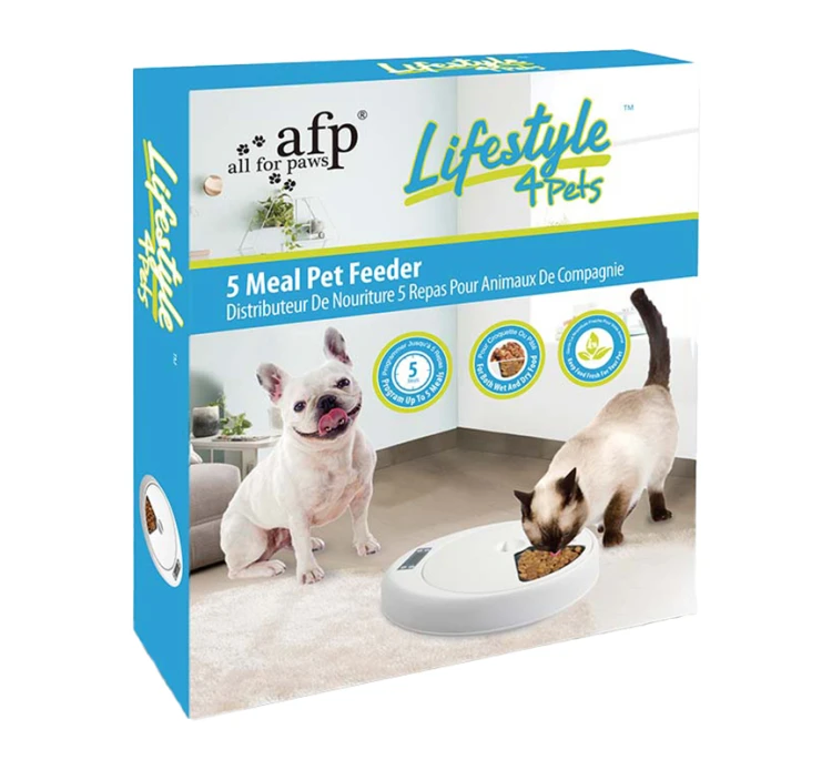 AFP Lifestyle Αυτόματη Ηλεκτρονική Ταΐστρα 5 Γευμάτων 4 AFP Lifestyle Αυτόματη Ηλεκτρονική Ταΐστρα 5 Γευμάτων - Image 2