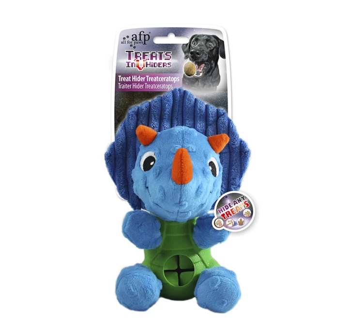 AFP Παιχνίδι με Θήκη για Σνακ Treat Hider Treatceratops 21.5x13.5x18.5cm 3 AFP Παιχνίδι με Θήκη για Σνακ Treat Hider Treatceratops 21.5x13.5x18.5cm