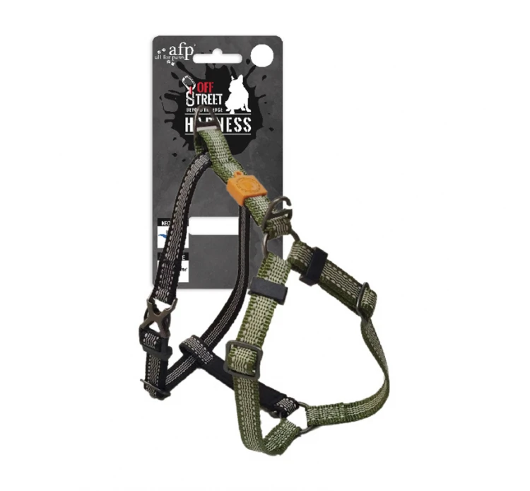 AFP Σαμαράκι Σκύλου No Pull Olive Green 3 AFP Σαμαράκι Σκύλου No Pull Olive Green