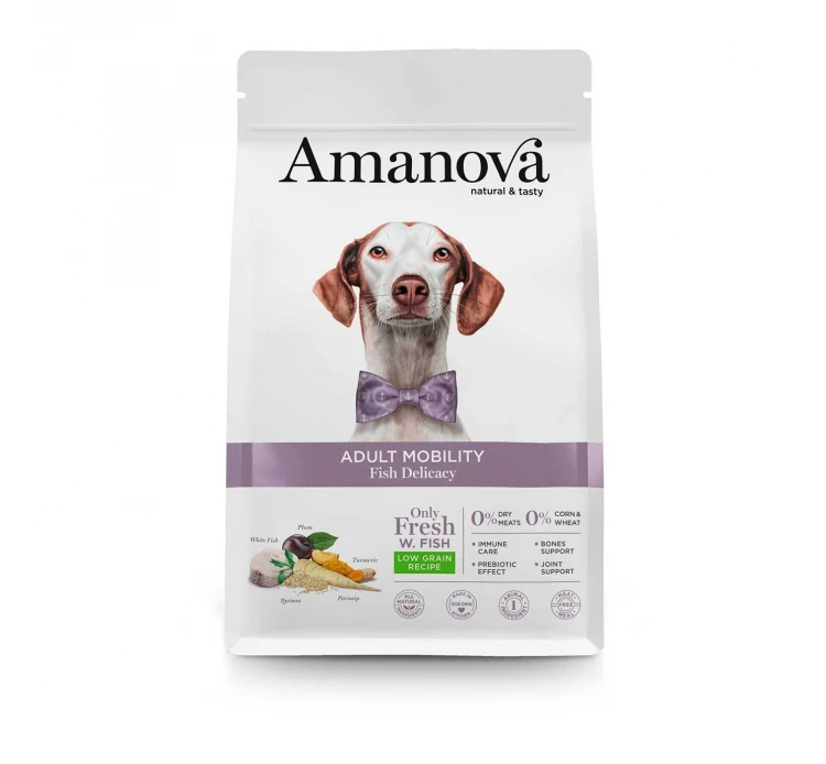 Amanova Dog Adult Mobility Fish Delicacy 10kg Low Grain 3 Amanova Dog Adult Mobility Fish Delicacy 10kg Low Grain