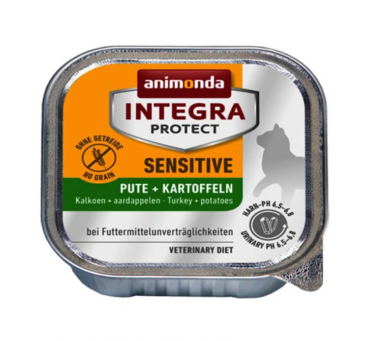 Animonda Integra Cat Protect Sensitive Γαλοπούλα & Πατάτα 100gr 3 Animonda Integra Cat Protect Sensitive Γαλοπούλα & Πατάτα 100gr