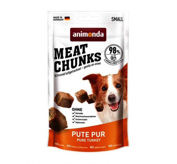 Animonda Meat Chunks Γαλοπούλα 60gr 3 Animonda Meat Chunks Γαλοπούλα 60gr