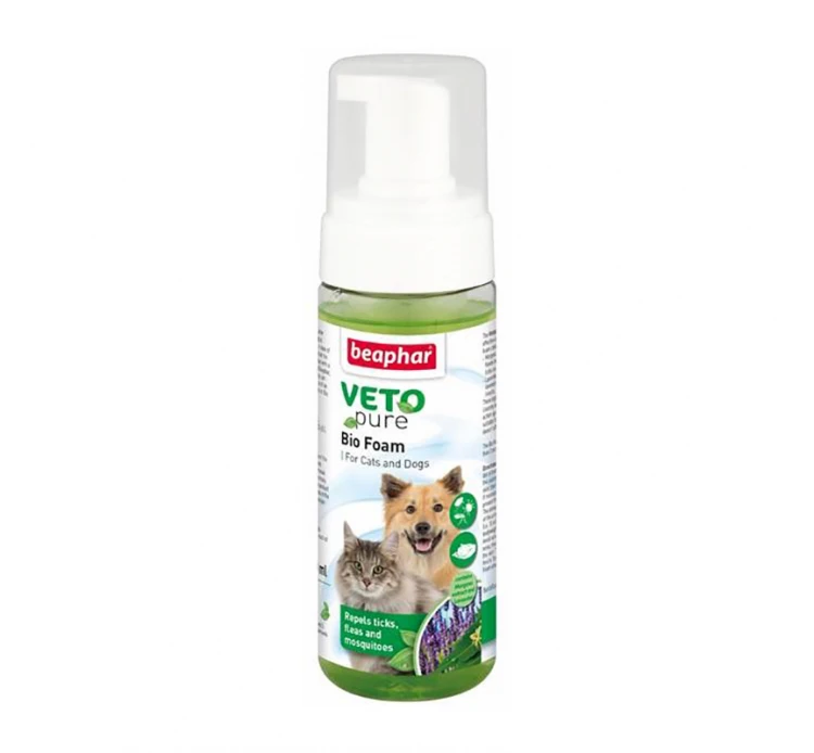 Beaphar Veto Bio Foam (Espuma) Dogs & Cats 150ml 3 Beaphar Veto Bio Foam (Espuma) Dogs & Cats 150ml