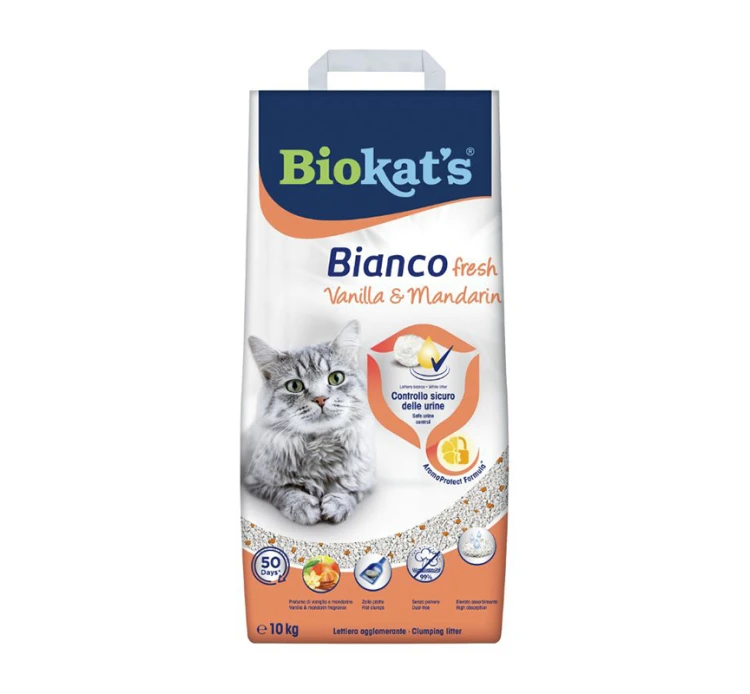 Biokat's Bianco με Άρωμα Βανίλια & Μανταρίνι 4 Biokat's Bianco με Άρωμα Βανίλια & Μανταρίνι - Image 2