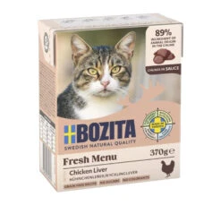 Bozita Tetrapack Συκώτι Κοτόπουλου σε Σάλτσα 6x370gr