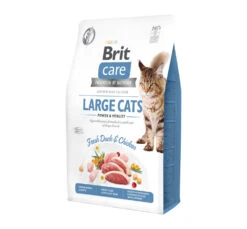 Brit Care Cat Adult Large Duck & Chicken Grain Free 400gr