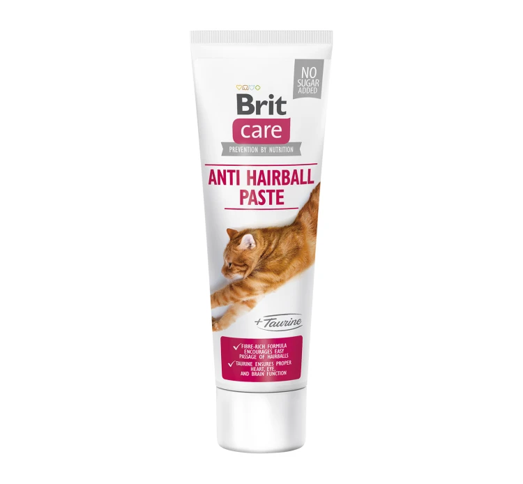 Brit Care Cat Paste Anti Hairball 100gr 3 Brit Care Cat Paste Anti Hairball 100gr