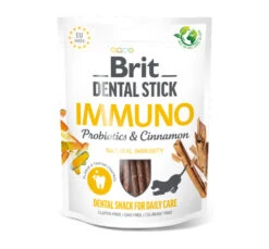 Brit Dental Sticks Immuno Probs & Cinnamon 7τμχ