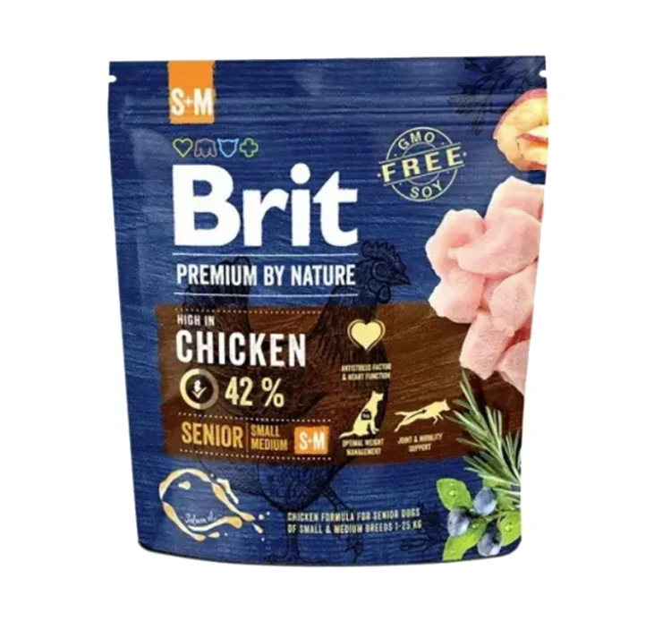 Brit Premium By Nature Senior Small-Medium 1kg 3 Brit Premium By Nature Senior Small-Medium 1kg