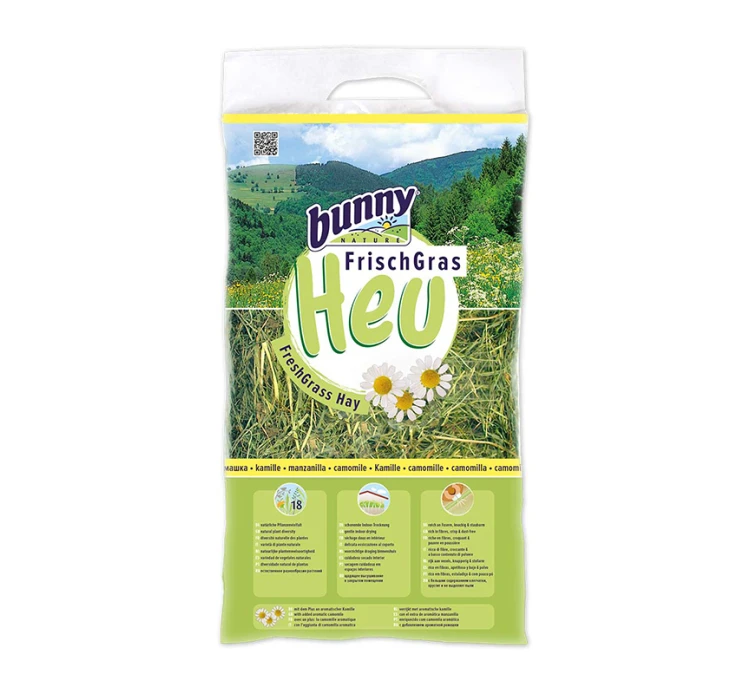 Bunny Χόρτο Freshgrass Hay με Χαμομήλι 500gr 3 Bunny Χόρτο Freshgrass Hay με Χαμομήλι 500gr