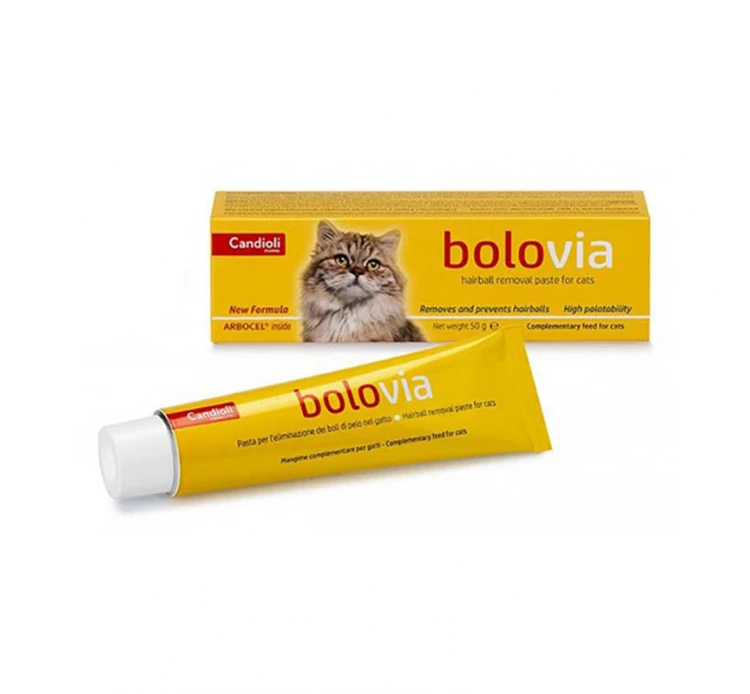 Candioli Bolo Via 50gr Πάστα κατά των Τριχόμπαλων 3 Candioli Bolo Via 50gr Πάστα κατά των Τριχόμπαλων