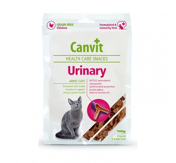 Canvit Σνακ Γάτας Urinary 100gr 3 Canvit Σνακ Γάτας Urinary 100gr