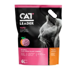 Cat Leader Tofu Clumping Peach 6L