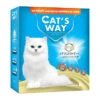 Cat's Way Άμμος Μπετονίτη με Άρωμα Σαπούνι Μασσαλίας σε Κουτί -Gatoskilo Petshop Store cat s way ammos betoniti me aroma sapouni massalias se kouti