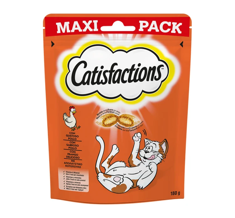 Catisfactions Κοτόπουλο 180gr 3 Catisfactions Κοτόπουλο 180gr