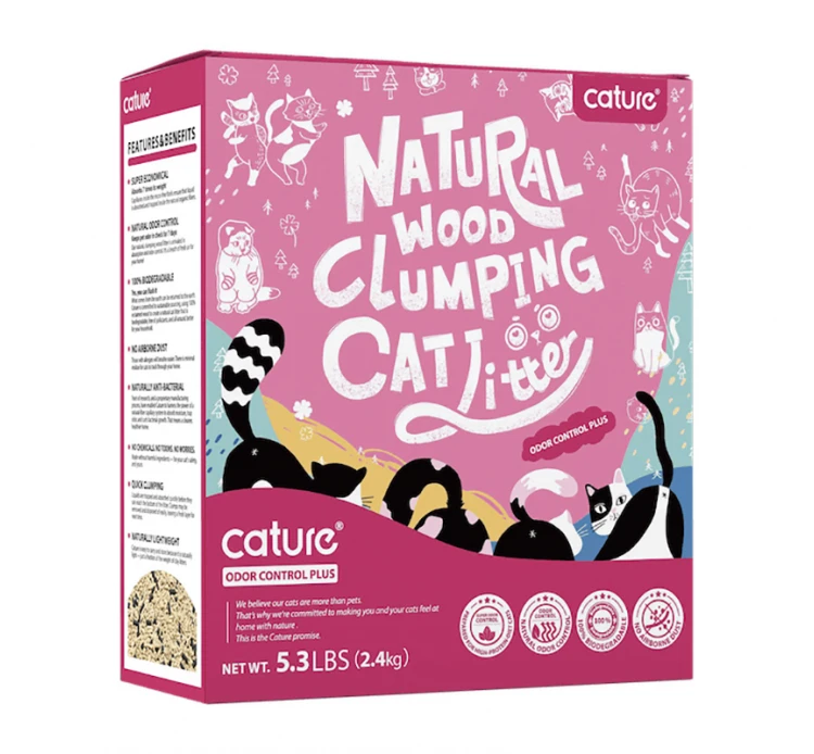 Cature Πέλλετ Γάτας με Ενεργό Άνθρακα Odor Controlplus 6L 3 Cature Πέλλετ Γάτας με Ενεργό Άνθρακα Odor Controlplus 6L