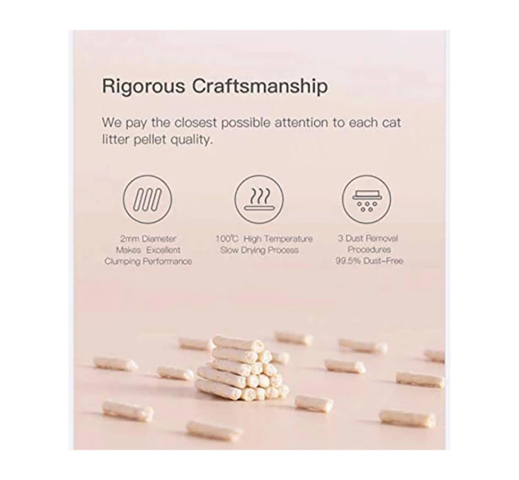 Cature Pure Tofu Clumping Cat Litter Green Tea Scent 18L 10 Cature Pure Tofu Clumping Cat Litter Green Tea Scent 18L - Image 8