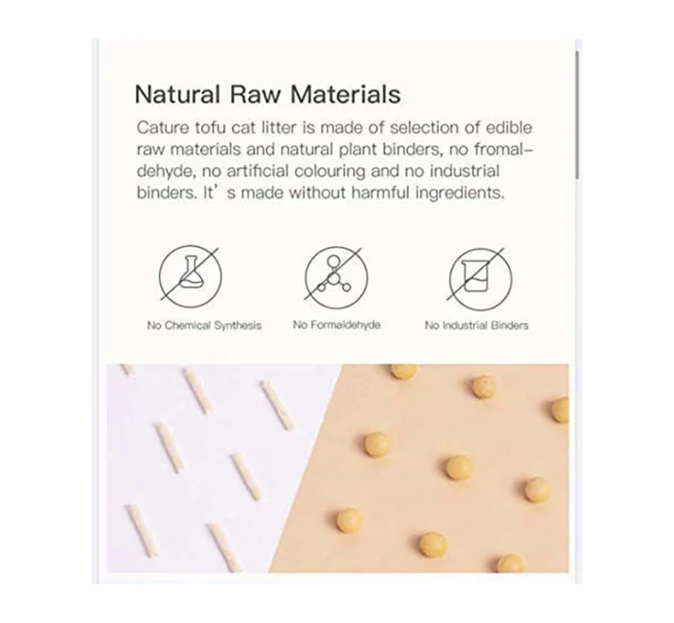 Cature Pure Tofu Clumping Cat Litter Milky Scent 6L 8 Cature Pure Tofu Clumping Cat Litter Milky Scent 6L - Image 6