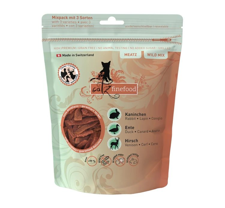 Catz Finefood Meatz Wild Mix 45gr 3 Catz Finefood Meatz Wild Mix 45gr