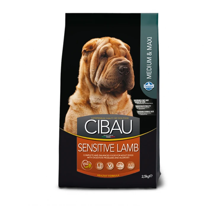 Cibau Sensitive Lamb Med/Maxi 2.5kg 3 Cibau Sensitive Lamb Med/Maxi 2.5kg