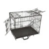 OEM Crate Μεταλλικό Κλουβί Περιορισμού με 3 Πόρτες 63x44x50.5cm -Gatoskilo Petshop Store crate metalliko klouvi periorismou me 3 portes 63x44x505cm
