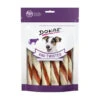 Dokas Λιχουδιές Chew Twisters Cow Hide Duck Heart & Duck Breast Fillet 200gr -Gatoskilo Petshop Store dokas λιχουδιές chew twisters cow hide duck heart duck breast fillet 200gr