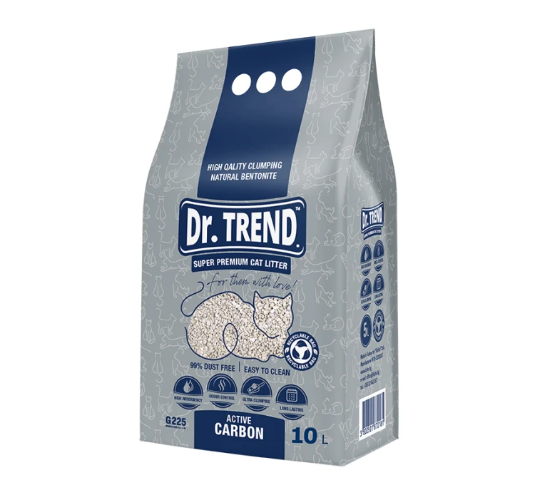 Dr Trend Cat Litter Active Carbon Grey 4 Dr Trend Cat Litter Active Carbon Grey - Image 2