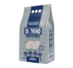Dr Trend Cat Litter Active Carbon Grey