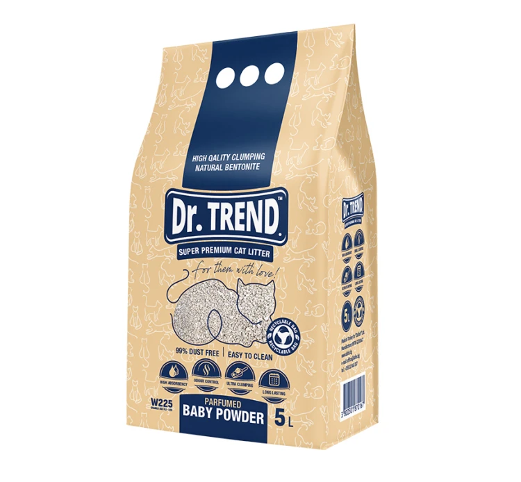 Dr Trend Cat Litter Baby Powder 3 Dr Trend Cat Litter Baby Powder