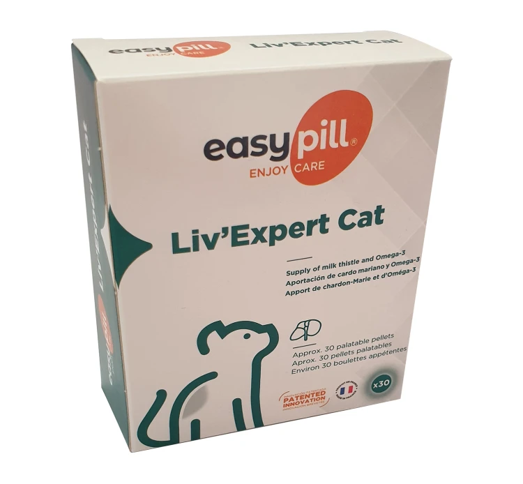 Easypill Liv'Expert Cat 30x2gr 3 Easypill Liv'Expert Cat 30x2gr