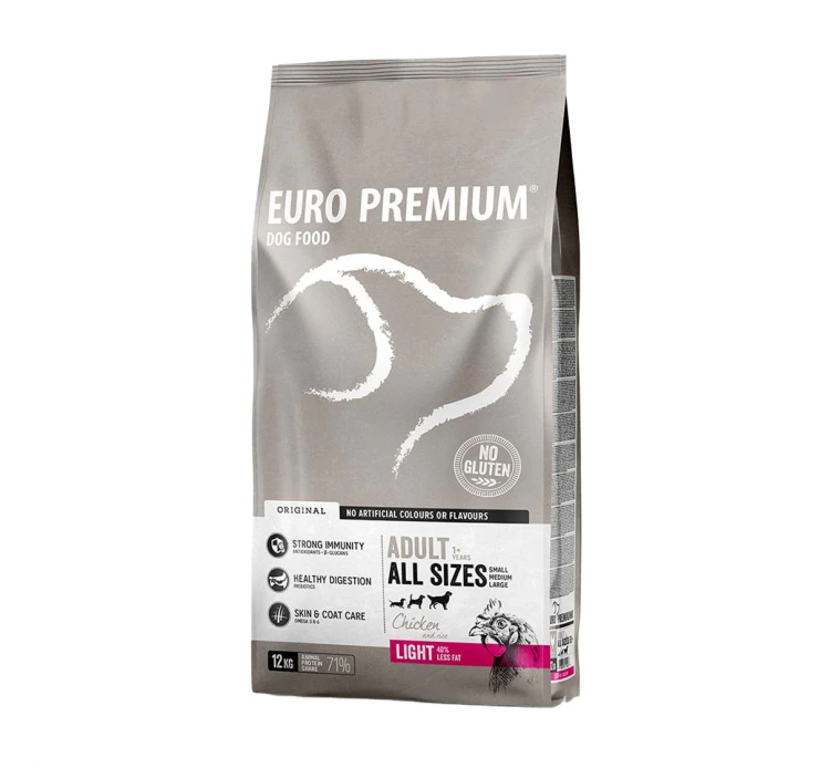 Europremium Adult Light 3kg 3 Europremium Adult Light 3kg