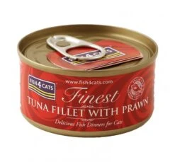 Fish4Cats Tuna Fillet & Shrimp 70gr