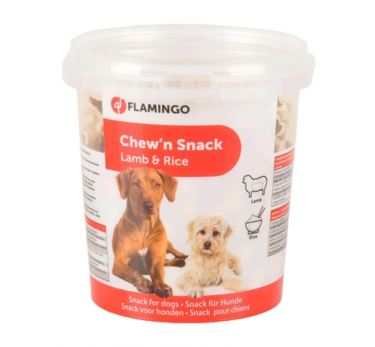 Flamingo Λιχουδιές Semi-Moist Με Αρνί & Ρύζι 500gr 3 Flamingo Λιχουδιές Semi-Moist Με Αρνί & Ρύζι 500gr