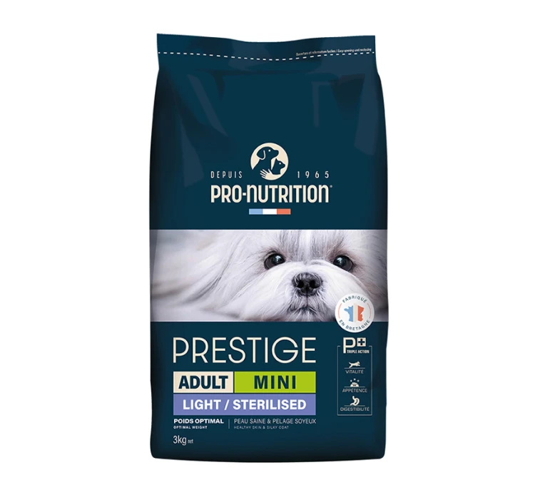 Pro-Nutrition Prestige (Flatazor) Adult Mini Light/Sterilized 3kg 3 Pro-Nutrition Prestige (Flatazor) Adult Mini Light/Sterilized 3kg