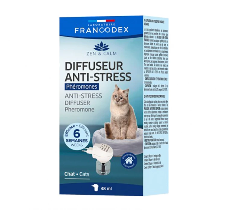 Francodex Anti-Stress Diffuser Pack 48ml 3 Francodex Anti-Stress Diffuser Pack 48ml