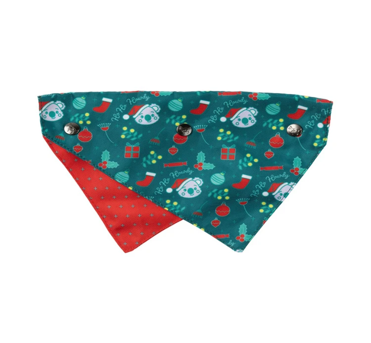 FuzzYard Μπαντάνα για Σκύλους Χριστουγεννιάτικη Ho Ho Howdy 3 FuzzYard Μπαντάνα για Σκύλους Χριστουγεννιάτικη Ho Ho Howdy