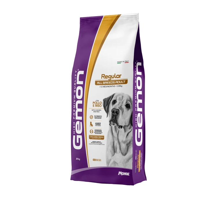 Gemon Dog Adult All Breeds Chicken & Rice 20kg 3 Gemon Dog Adult All Breeds Chicken & Rice 20kg
