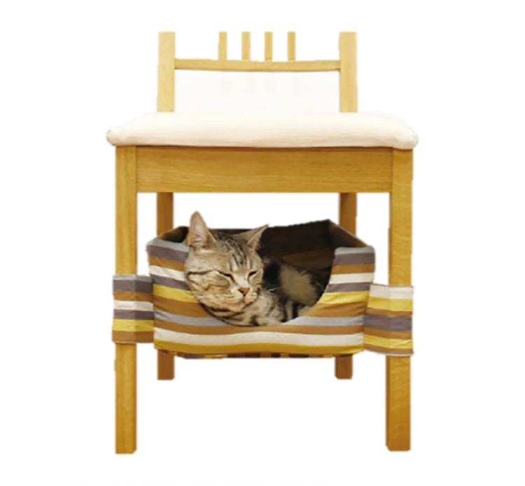 GimCat Under Chair Bed Αδιάβροχο Κρεβάτι Γάτας Κίτρινο 30x30x15cm 3 GimCat Under Chair Bed Αδιάβροχο Κρεβάτι Γάτας Κίτρινο 30x30x15cm