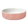 Glee Μπολ Κεραμικό Ροζ Paw 280ml 2 Glee Μπολ Κεραμικό Ροζ Paw 280ml -Gatoskilo Petshop Store glee bol keramiko roz paw 280ml