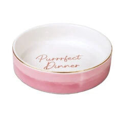Glee Μπολ Κεραμικό Ροζ Purrrfect 300ml