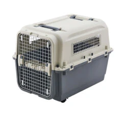 Glee Κλουβί Μεταφοράς Icarus Grey IATA με Ρόδες 8 Glee Κλουβί Μεταφοράς Icarus Grey IATA με Ρόδες -Gatoskilo Petshop Store glee klouvi metaforas icarus grey iata me rodes 2