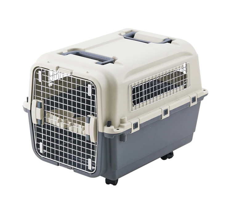 Glee Κλουβί Μεταφοράς Icarus Grey IATA με Ρόδες 3 Glee Κλουβί Μεταφοράς Icarus Grey IATA με Ρόδες