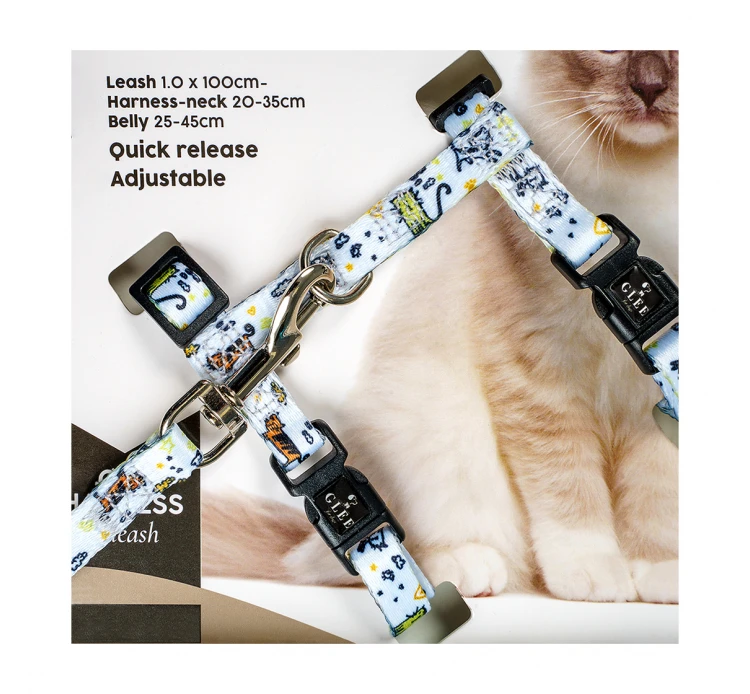 Glee Σαμαράκι Γάτας Funny Cat 25-45cm & Οδηγός 100cm 4 Glee Σαμαράκι Γάτας Funny Cat 25-45cm & Οδηγός 100cm - Image 2