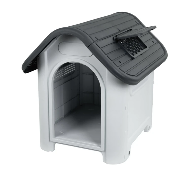 Glee Σπίτι Σκύλου Πλαστικό Olympus Grey 75x59.2x66cm 3 Glee Σπίτι Σκύλου Πλαστικό Olympus Grey 75x59.2x66cm