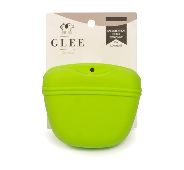 Glee Θήκη Σιλικόνης για Λιχουδιές Πράσινο 12.8x10.7x4.9cm 3 Glee Θήκη Σιλικόνης για Λιχουδιές Πράσινο 12.8x10.7x4.9cm