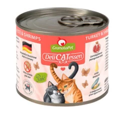 GranataPet Delicatessen Pate Turkey & Shrimps 200gr